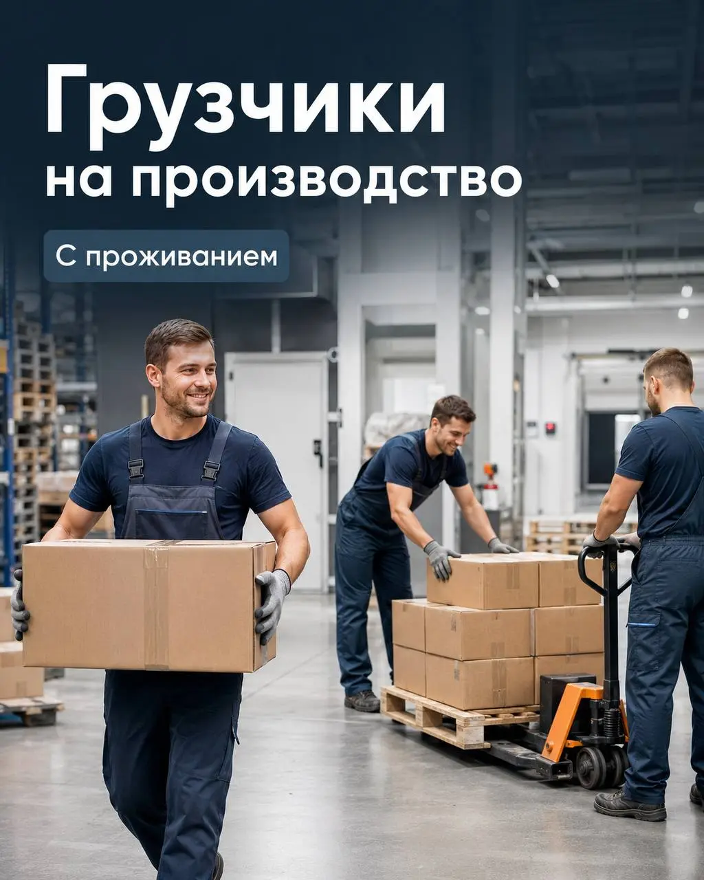 ГРУЗЧИК НА ПРОИЗВОДСТВО
3 600₽/смена - 4 000₽/смена
компания на рынке с 2004 года
• Кашира, Московская область
• Производство
• +79251944386
Полное описание вакансии размещено в Телеграм и Макс | Сетка — социальная сеть от hh.ru