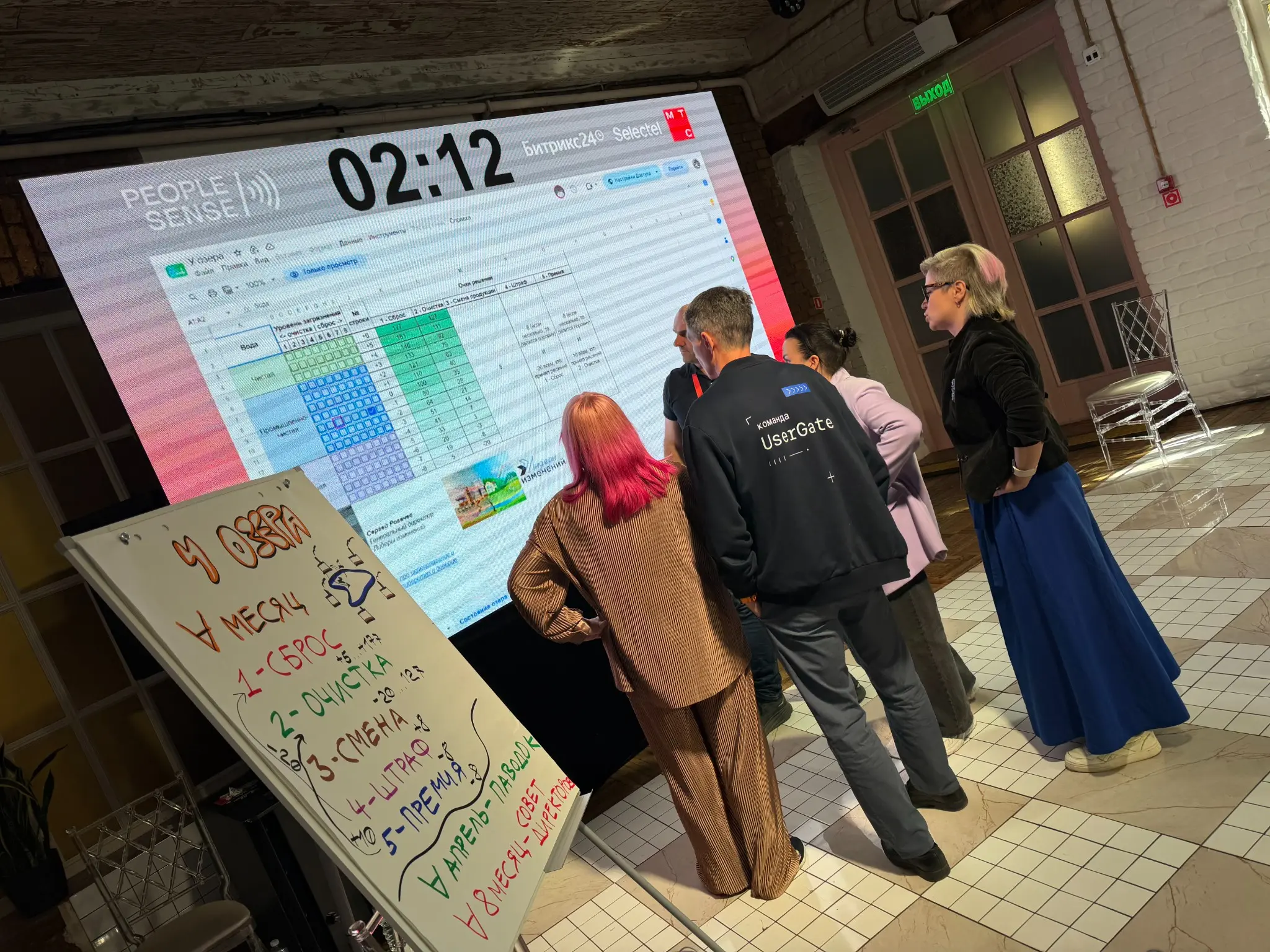 👣Вчера на конференции PeopleSense’26 провел игру про целеполагание и координацию, лидерство и доверие “У озера”, вышло эмоционально, весело и глубоко | Сетка — социальная сеть от hh.ru