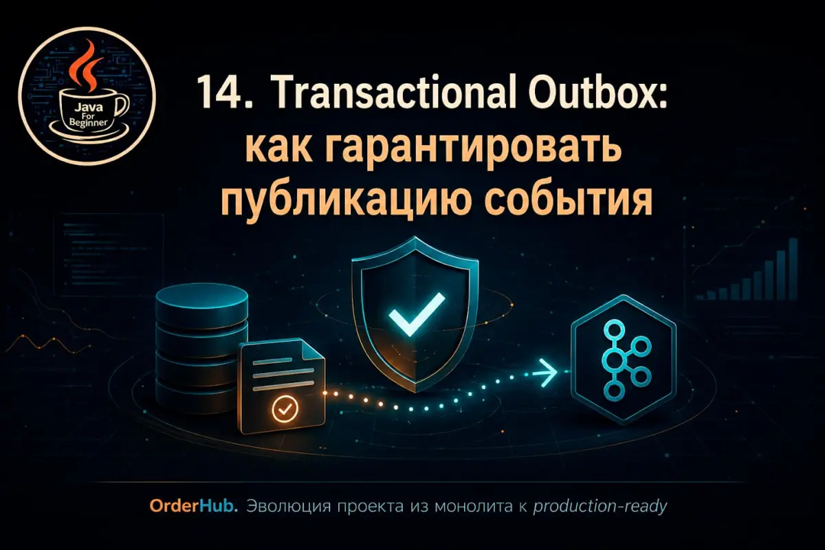 14. Transactional Outbox: как гарантировать публикацию | Сетка — социальная сеть от hh.ru
