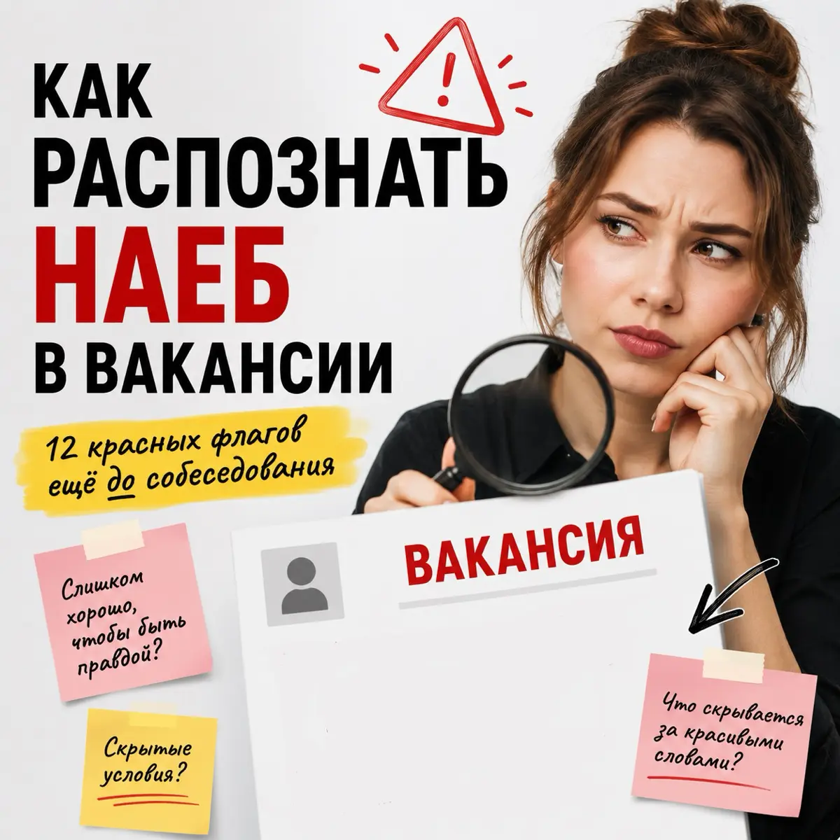 Как распознать наеб... кхм в вакансии ещё до собеса | Сетка — социальная сеть от hh.ru