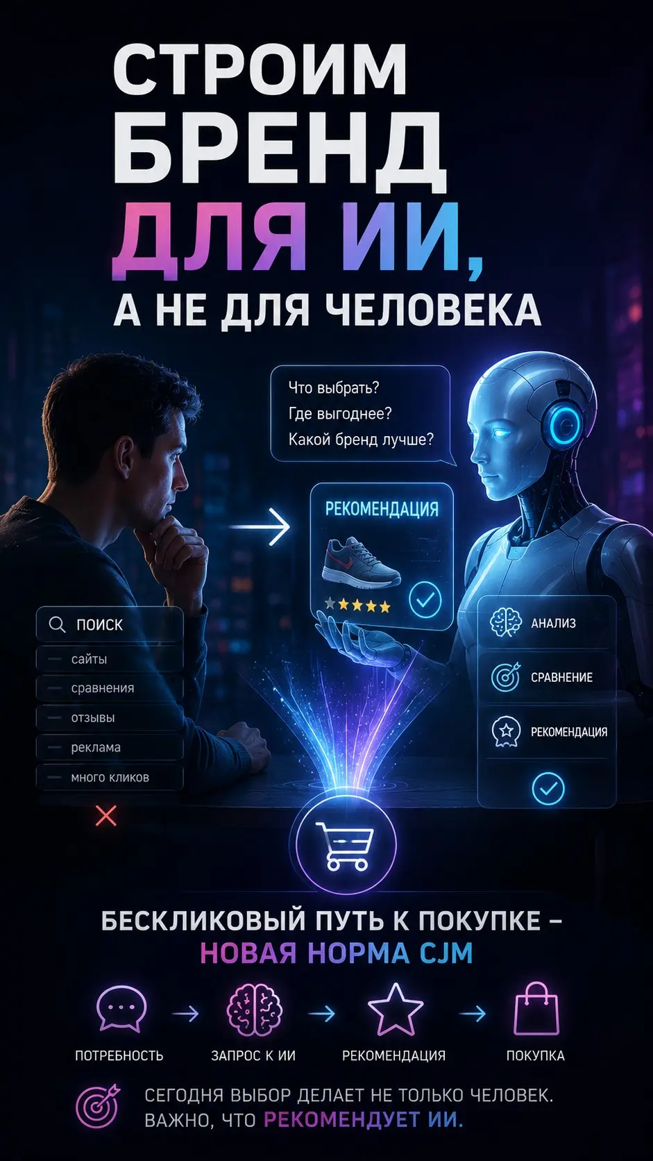 Строим бренд для AI, а не для человека | Сетка — социальная сеть от hh.ru