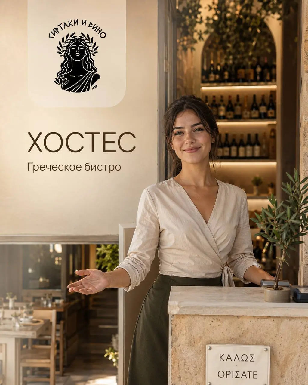 ХОСТЕС
От 400₽/ч + kpi
Сиртаки и Вино
• Москва
• Рестораны/Кафе
• +79052878785
Полное описание вакансии размещено в Телеграм и Макс. Переходите по ссылке в закрепленном сообщении | Сетка — социальная сеть от hh.ru