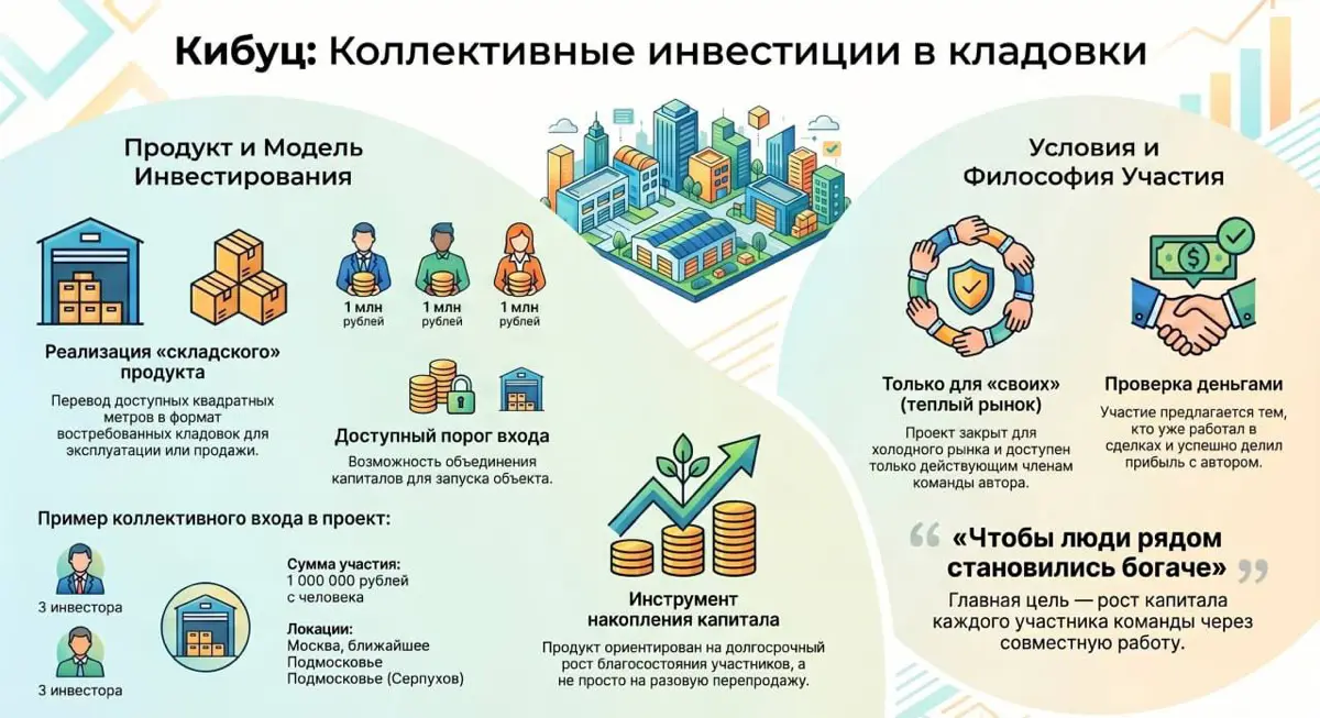🏗 Кибуц с кладовками: стратегия создания капитала | Сетка — социальная сеть от hh.ru