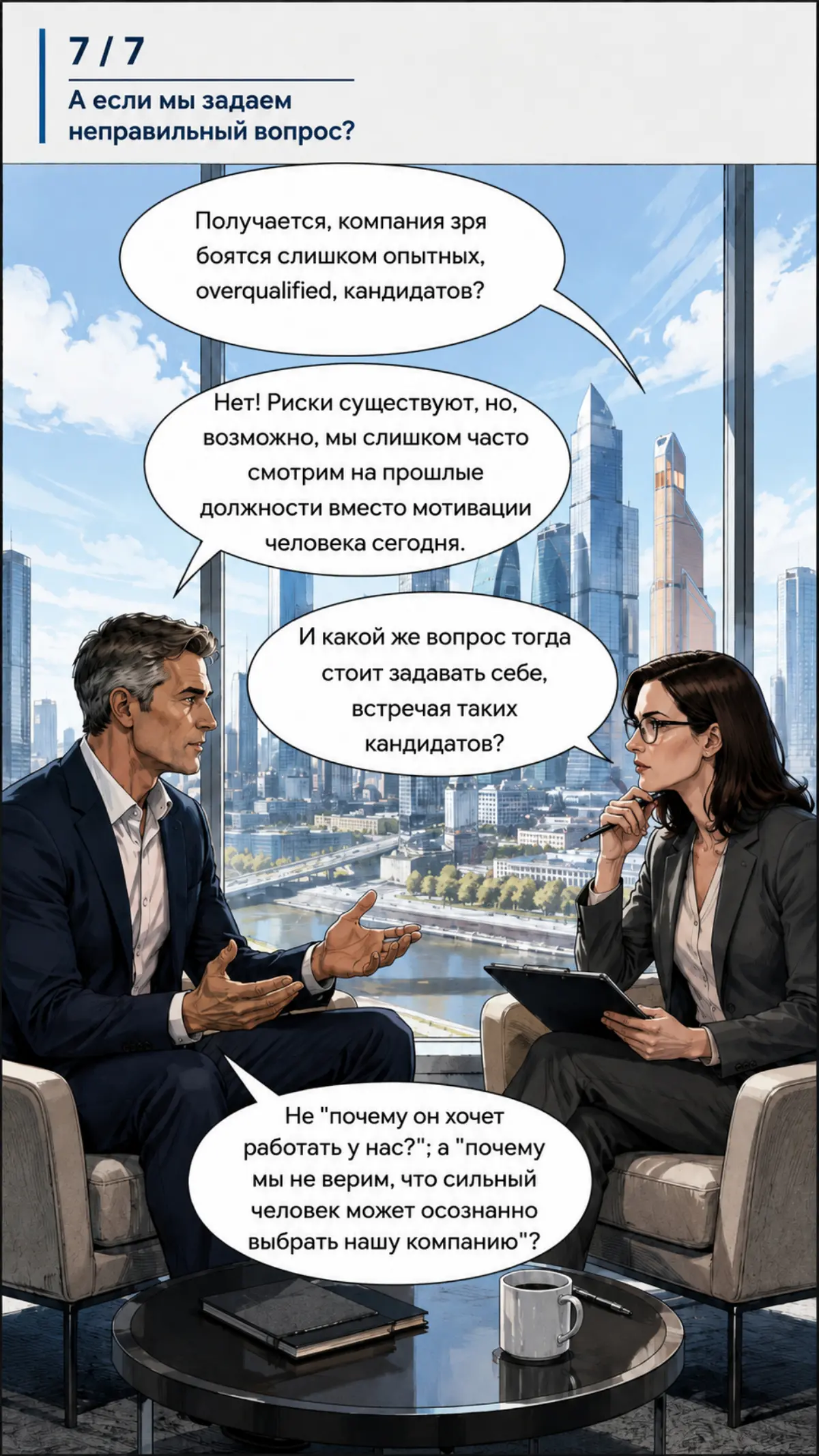 Overqualified: 5 страхов работодателя и 1 неудобный вопрос | Сетка — социальная сеть от hh.ru