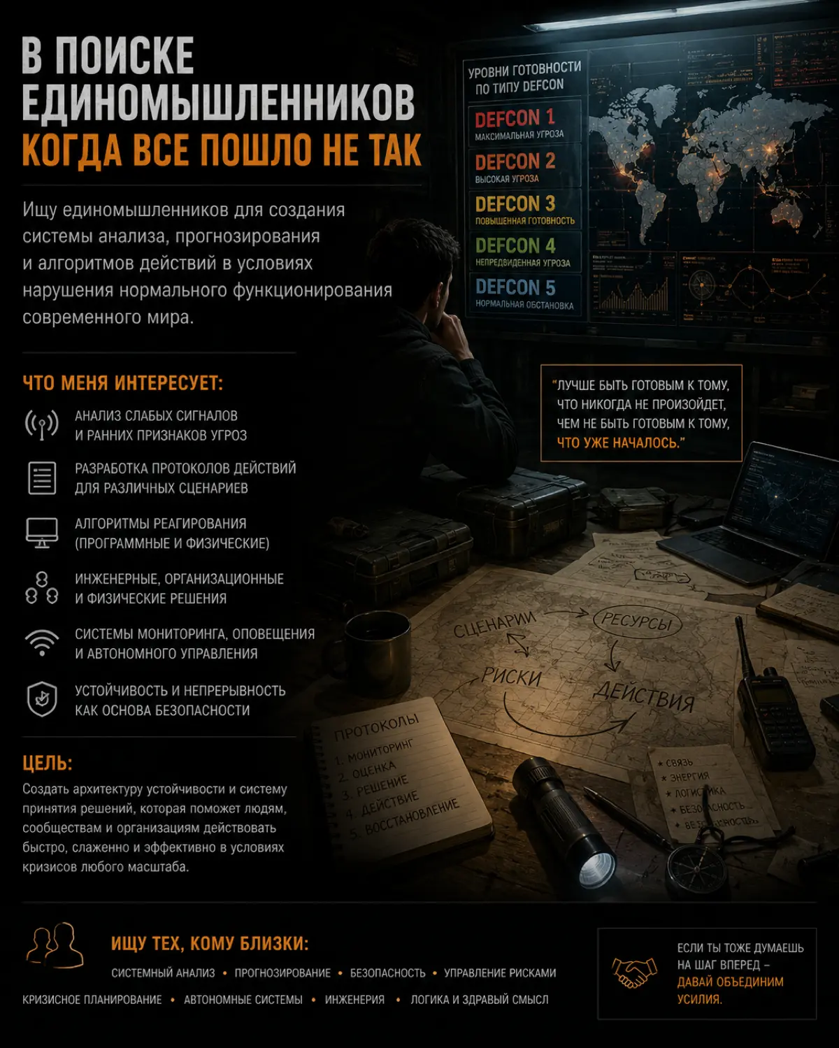 В поиске единомышленников на случай когда все пошло не так. | Сетка — социальная сеть от hh.ru