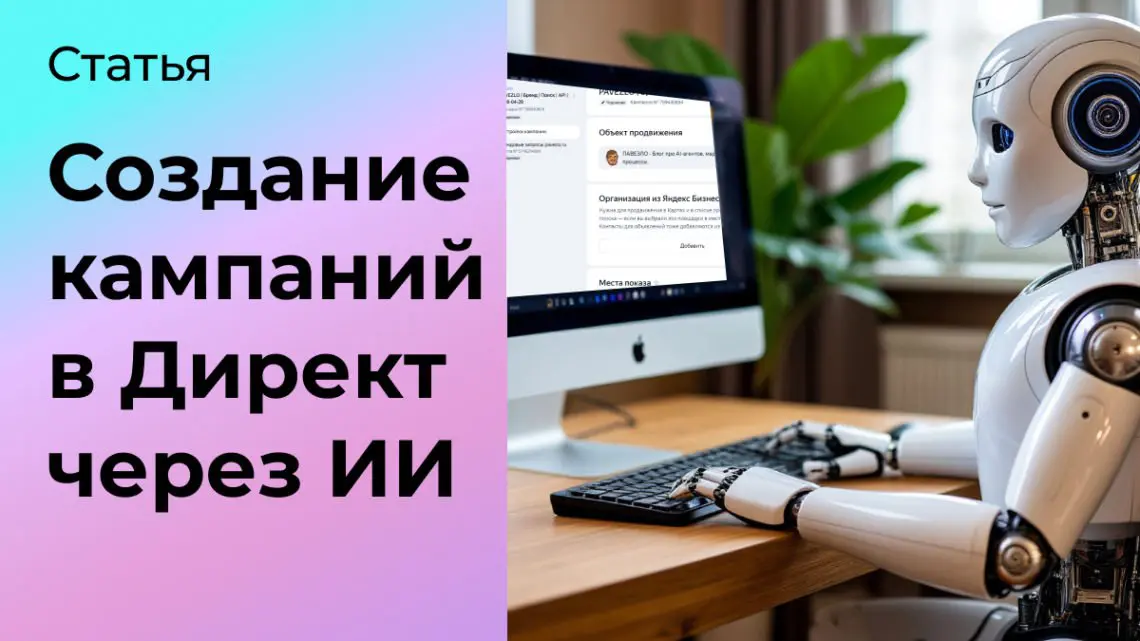 Создание рекламных кампаний в Яндекс Директ через ИИ | Сетка — социальная сеть от hh.ru