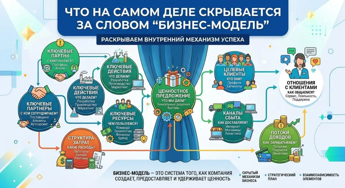 Что на самом деле скрывается за словом “бизнес-модель” | Сетка — социальная сеть от hh.ru