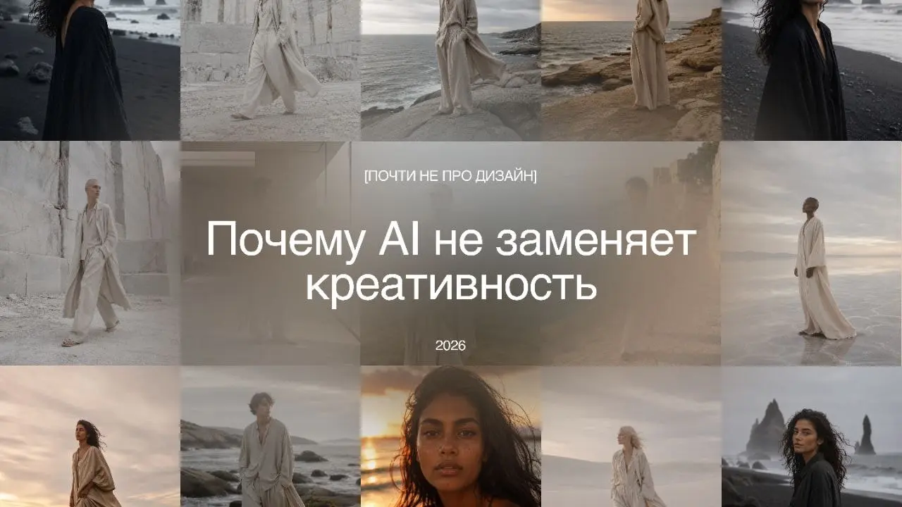 В новой статье размышляю о том, почему генеративный дизайн — это не столько про инструменты, сколько про воображение, вкус, культуру и способность видеть то, чего ещё нет | Сетка — социальная сеть от hh.ru