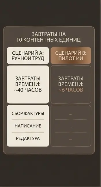 Сколько бизнес переплачивает за ручной контент... | Сетка — социальная сеть от hh.ru