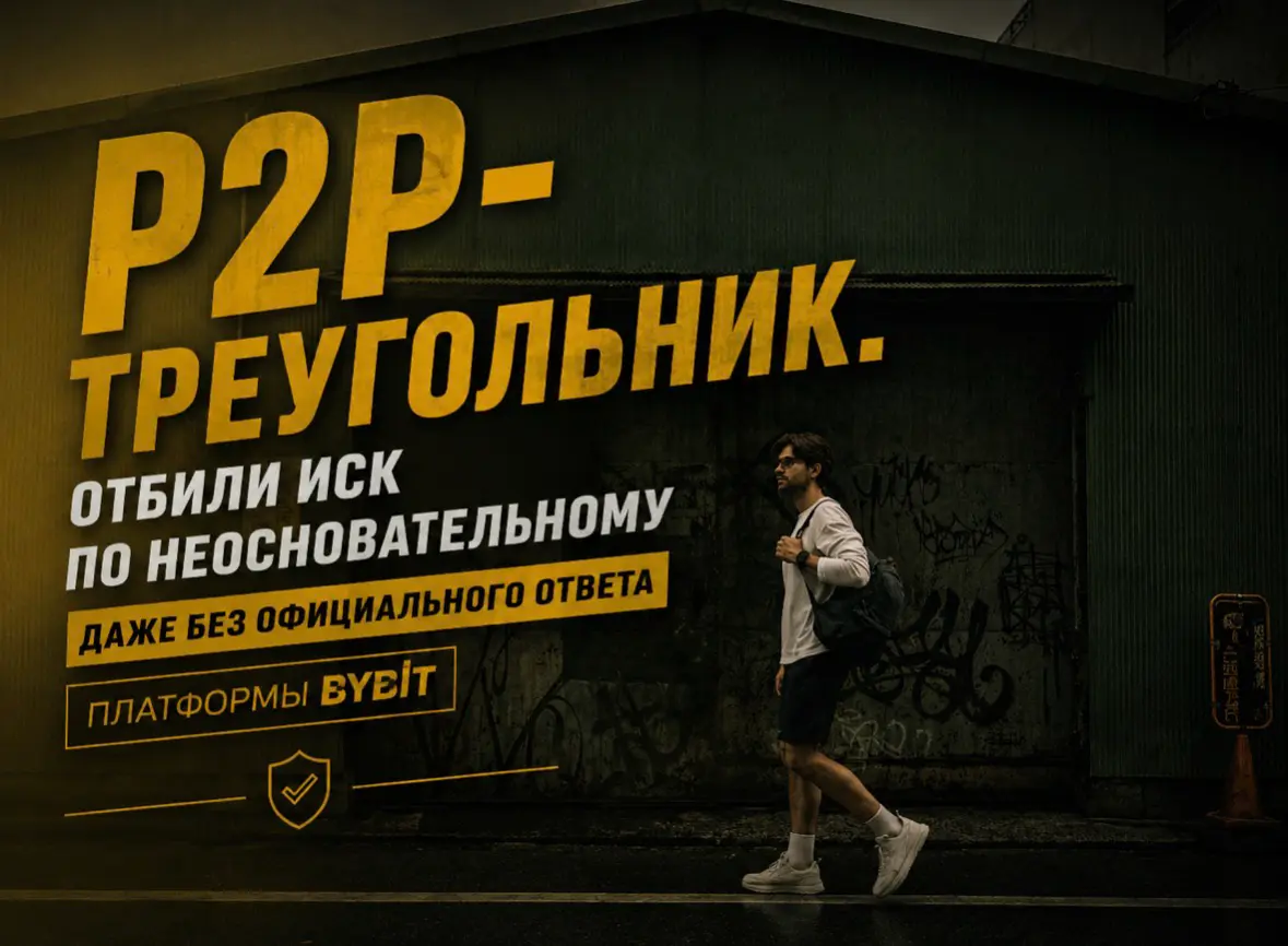 Bybit не отвечает: как отбить иск по 1102 ГК РФ? | Сетка — социальная сеть от hh.ru