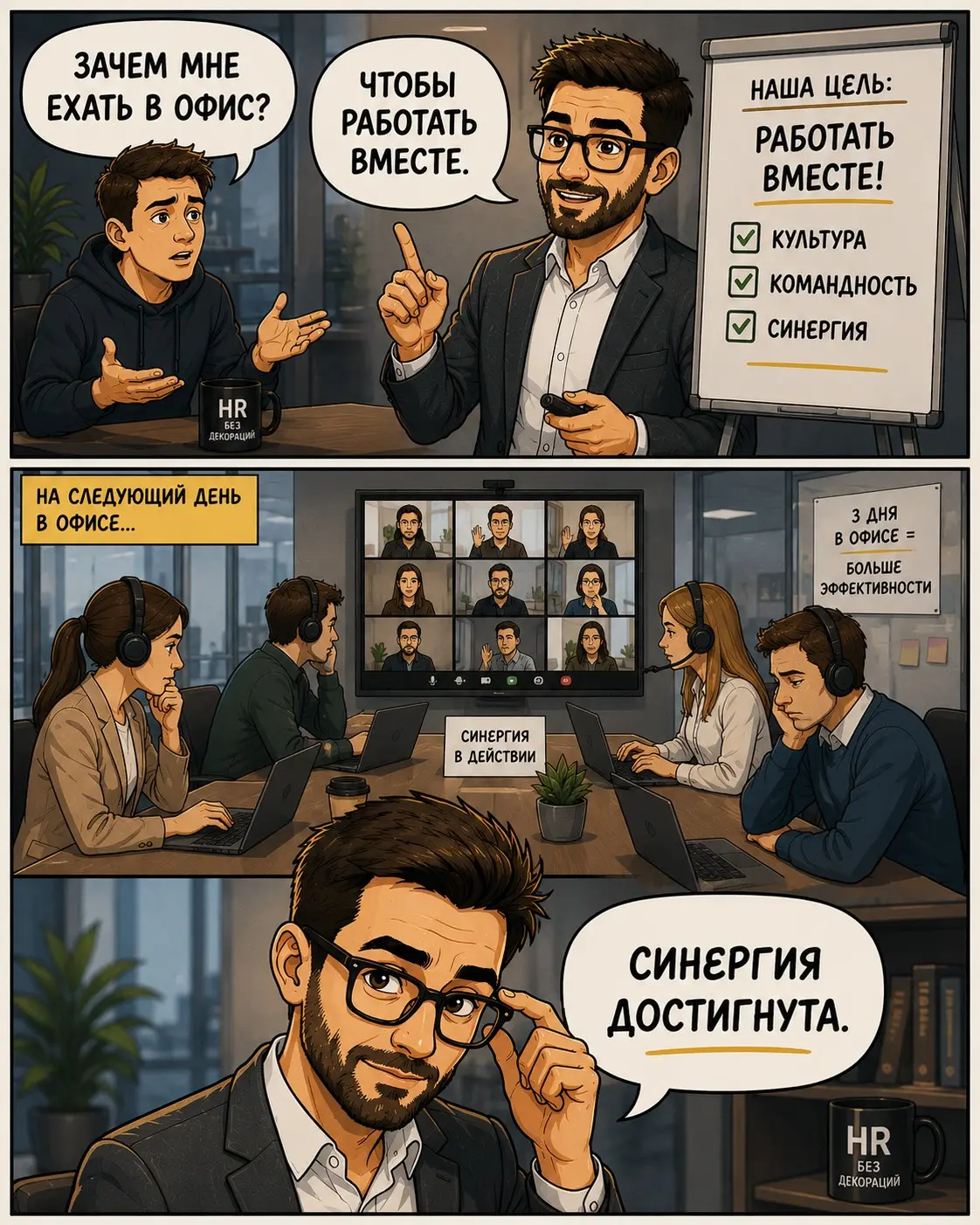 HR, а что если проблема не в удаленке? | Сетка — социальная сеть от hh.ru