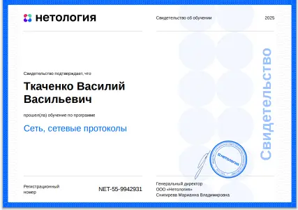 Network member avatar