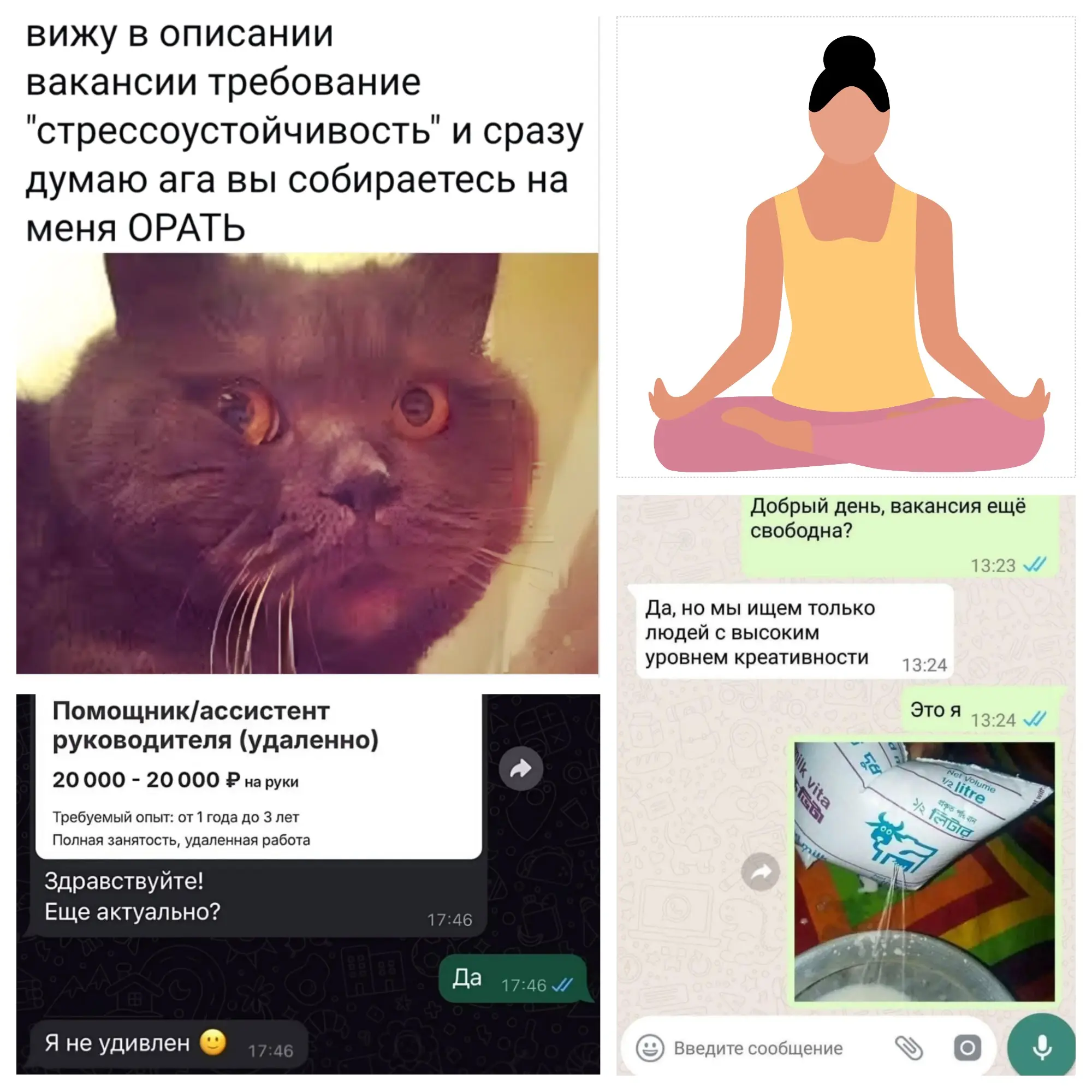 Сначала больно. Потом смешно. Потом мем...) | Сетка — социальная сеть от hh.ru