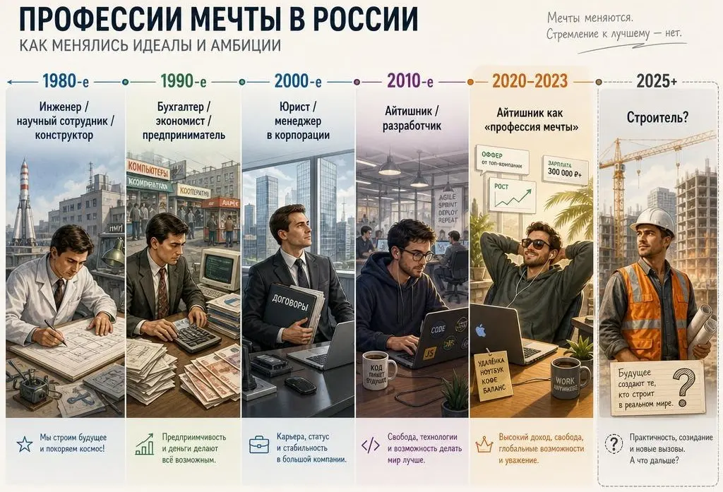 После четырех лет в ИТ я ушел на стройку | Сетка — социальная сеть от hh.ru