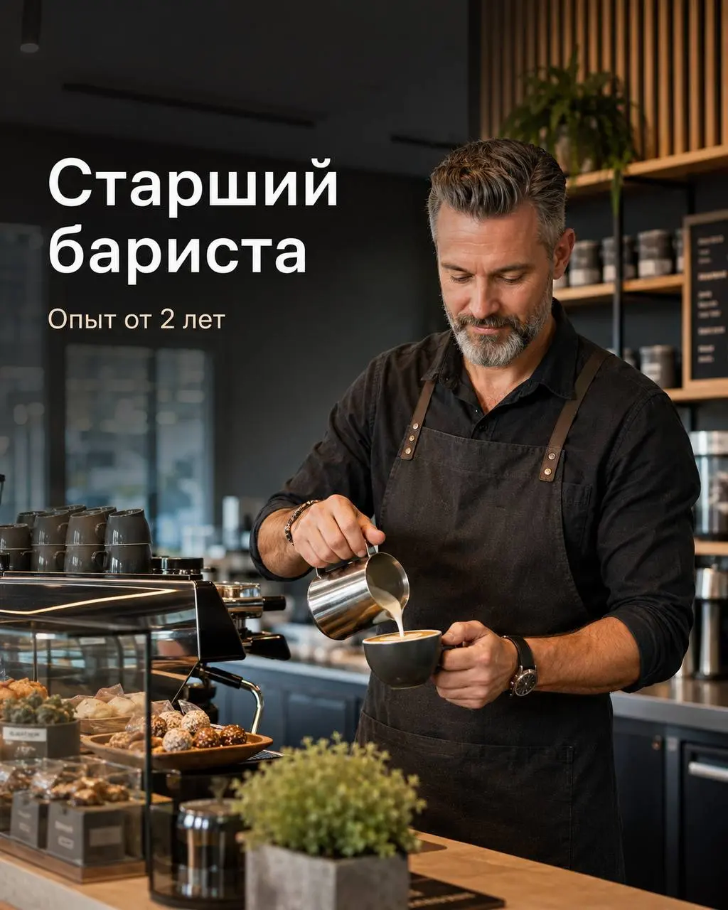 СТАРШИЙ БАРИСТА
105 000₽ - 135 000₽
SMSTRETCHING
• Москва, м. Воробьевы горы, студия SMSTRETCHING м.Воробьевы горы
• Рестораны/Кафе
• +79939089856
Полное описание вакансии размещено в Телеграм и Макс | Сетка — социальная сеть от hh.ru