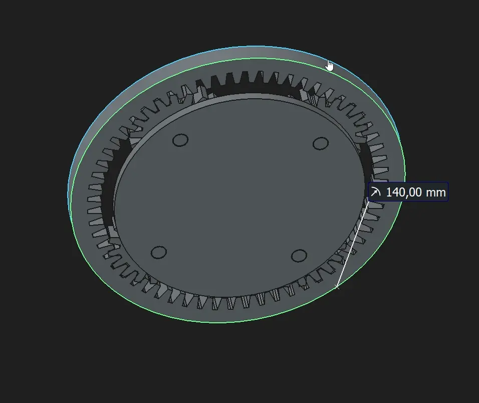 Сложная CAD-модель из промпта | Сетка — социальная сеть от hh.ru