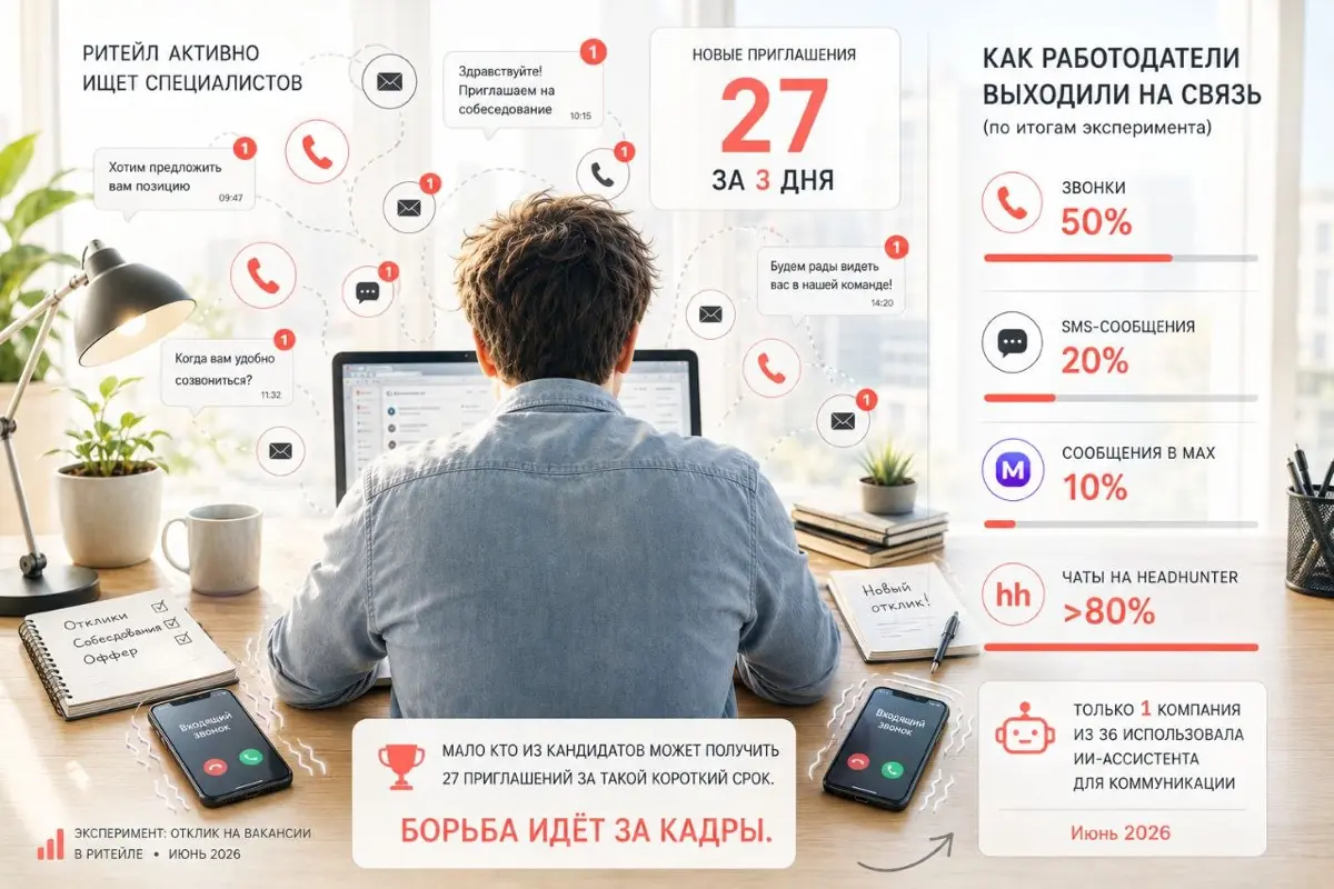 Как я получил 27 приглашений на собеседование за 3 дня | Сетка — социальная сеть от hh.ru