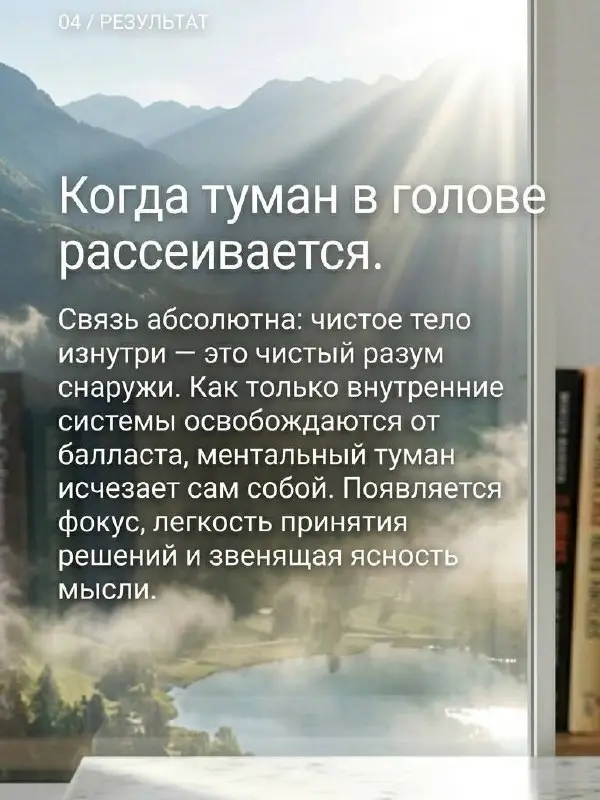 Чистое тело не только снаружи, но и изнутри = чистое сознание и ясные мозги, легкость в теле и прилив энергии | Сетка — социальная сеть от hh.ru