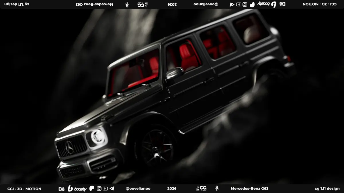Work | Mercedes-Benz G63
production CG 1.11 DESIGN
Behance - Link
YouTube - Link
CGI-artist: @oovelianoo
#CG #production #3d #velian #reel #brand #CGI #portfolio #c4d #redshift | Сетка — социальная сеть от hh.ru