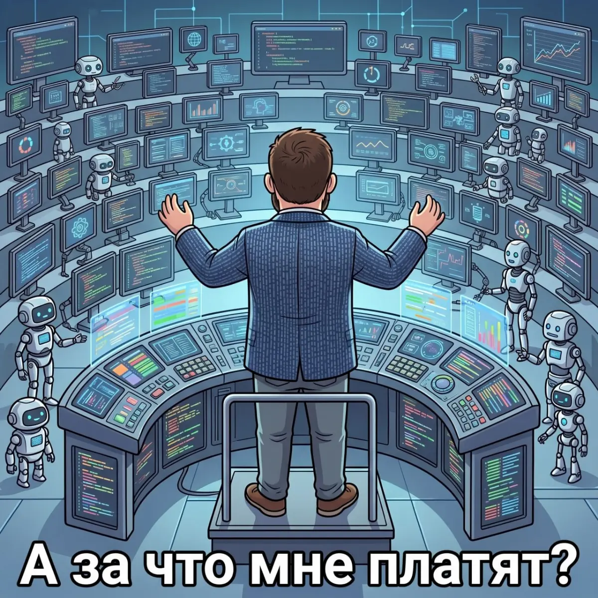 Синдром самозванца в эпоху ИИ: а за что мне платят? | Сетка — социальная сеть от hh.ru