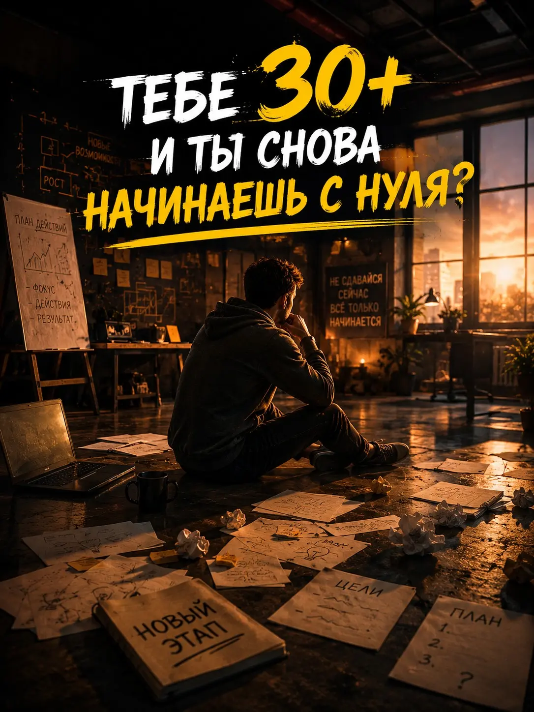 🌱 Мне 31 год, и я снова начинаю с нуля | Сетка — социальная сеть от hh.ru