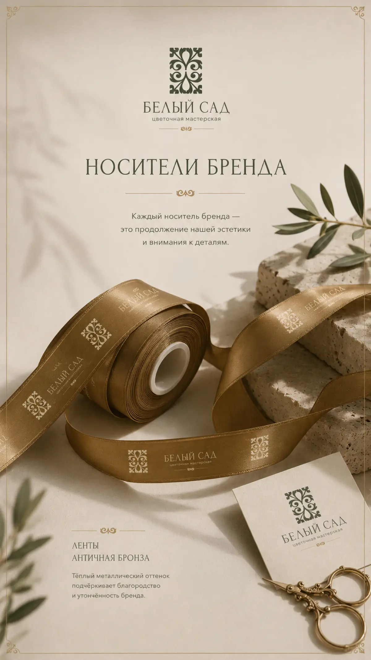 Фирменный стиль «Белый сад» | Сетка — социальная сеть от hh.ru