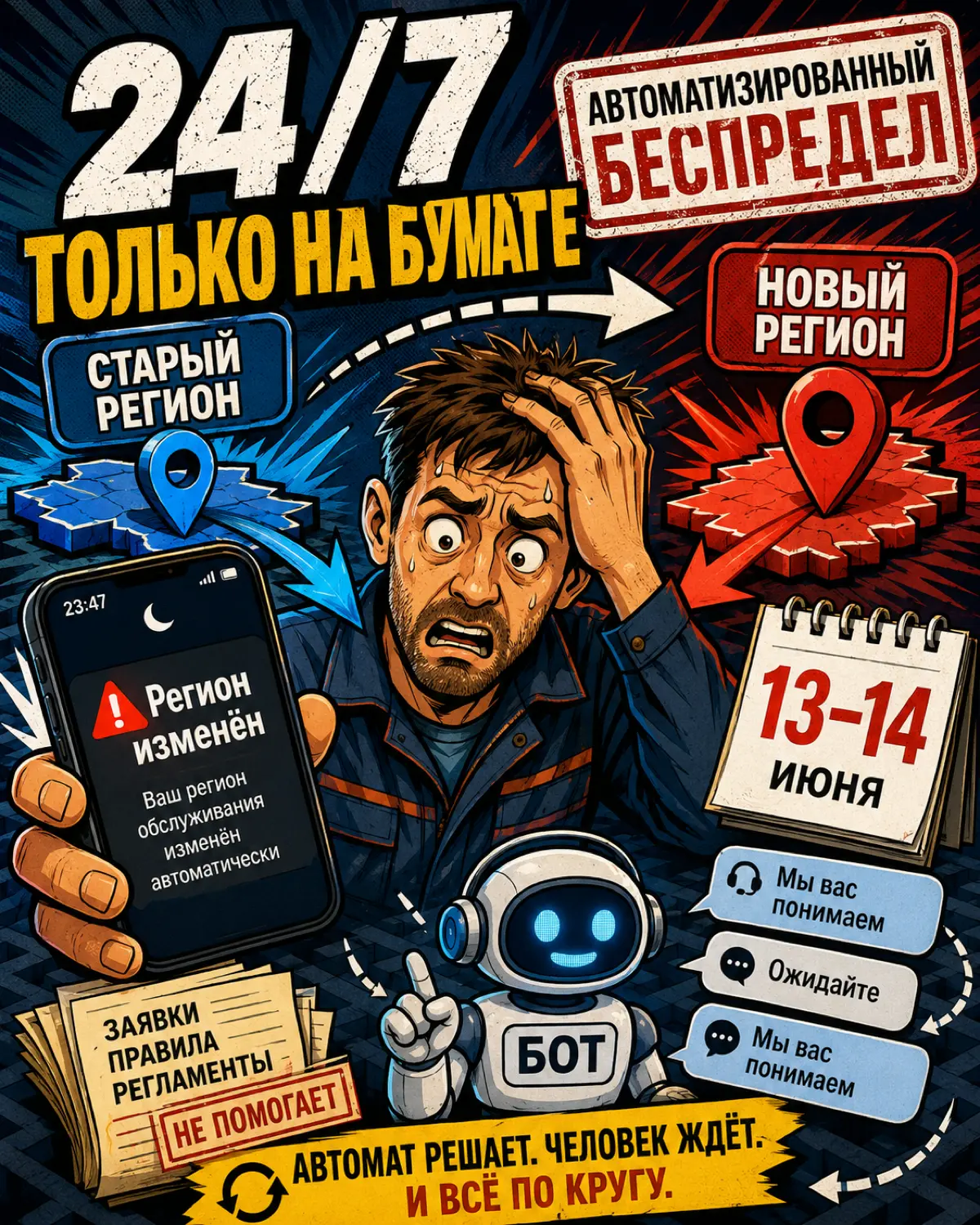24/7 только на бумаге | Сетка — социальная сеть от hh.ru