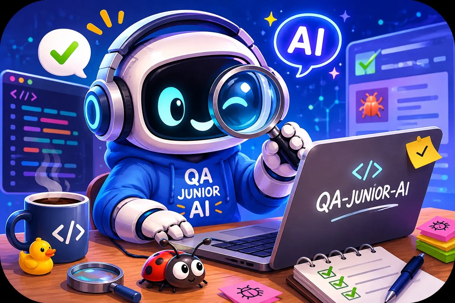 🤖 Решил нанять себе Junior QA. Правда, был один нюанс... | Сетка — социальная сеть от hh.ru