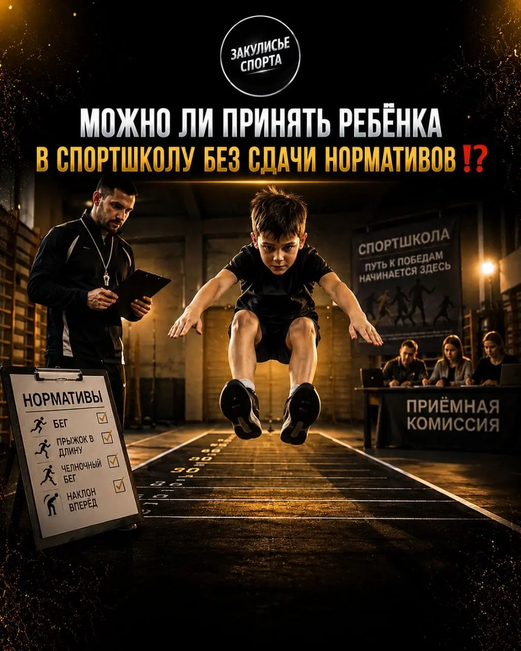 МОЖНО ЛИ ПРИНЯТЬ РЕБЁНКА В СПОРТШКОЛУ БЕЗ СДАЧИ НОРМАТИВОВ⁉️
🤔Часто родители считают, что в спортивную школу можно записаться так же, как в обычную секцию, но в системе спортивной подготовки действуют... | Сетка — социальная сеть от hh.ru