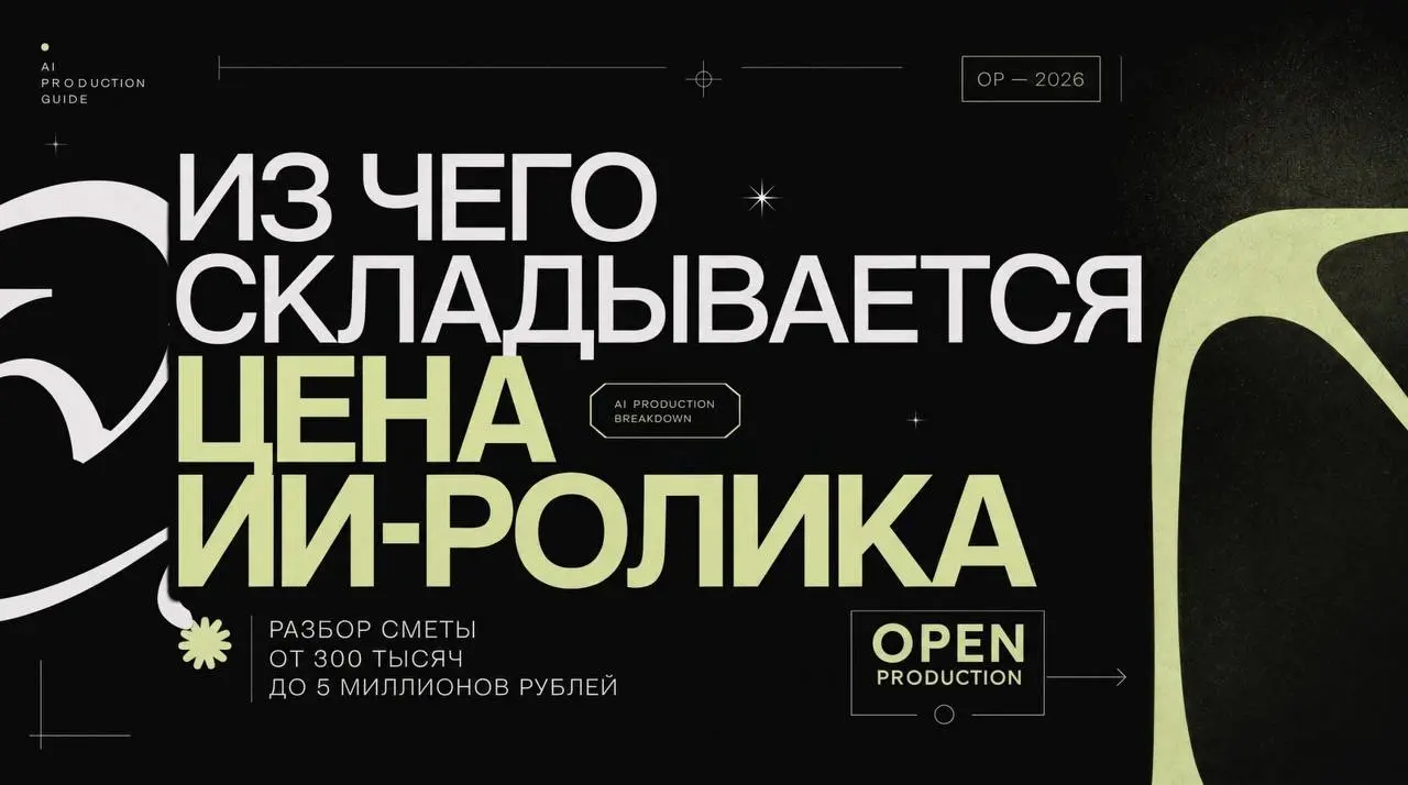 Сколько на самом деле стоит ИИ-реклама и куда уходят эти деньги
Рынок ИИ-продакшена растёт очень быстро, но вокруг него до сих пор много мифов и слухов | Сетка — социальная сеть от hh.ru