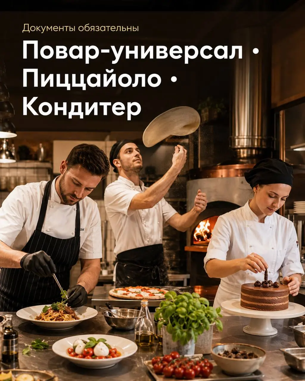 1️⃣ПОВАР УНИВЕРСАЛ,
2️⃣ПИЦЦАЙЛО,
3️⃣КОНДИТЕР
От 5 400₽/смена
CORE MIO
• Москва, м. Новокузнецкая
• Рестораны/Кафе
• @AnjelikaULUBIEVA
Полное описание вакансии размещено в Телеграм и Макс | Сетка — социальная сеть от hh.ru