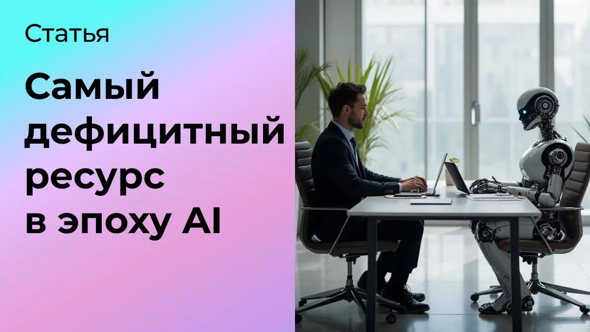 Самый дефицитный ресурс в эпоху AI | Сетка — социальная сеть от hh.ru
