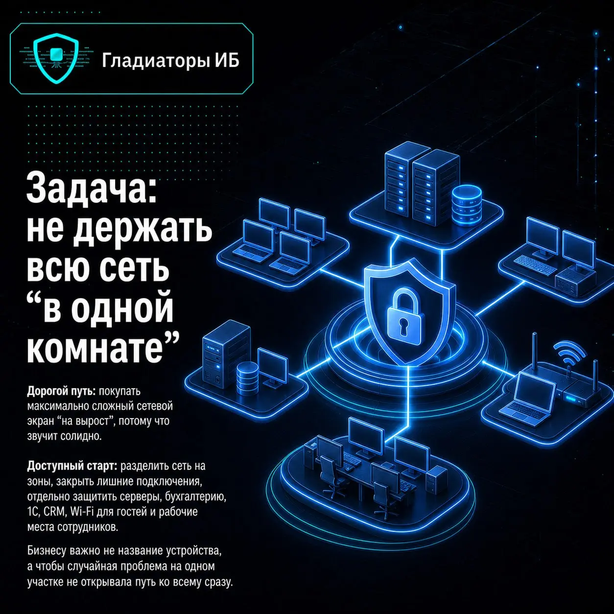 💸 Как малому и среднему бизнесу не переплачивать за защиту данных? Сделать аудит и разложить свои бизнес-процессы | Сетка — социальная сеть от hh.ru