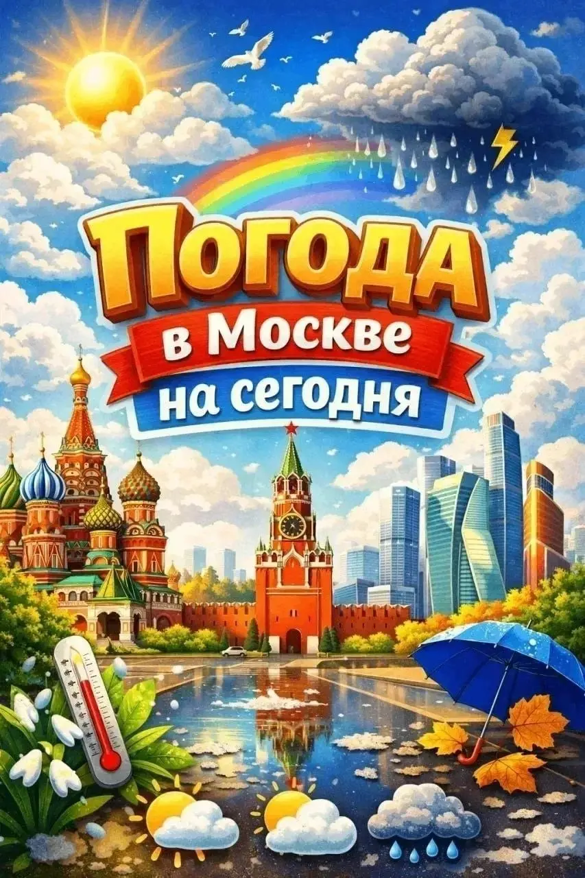 Добрый день.
☁️ В прогнозе на сегодня в Москве прохладная пасмурная погода. На сегодня высокая вероятность дождя с 7:00 до 21:00.
🌡️ Сегодня чуть холоднее, чем вчера | Сетка — социальная сеть от hh.ru