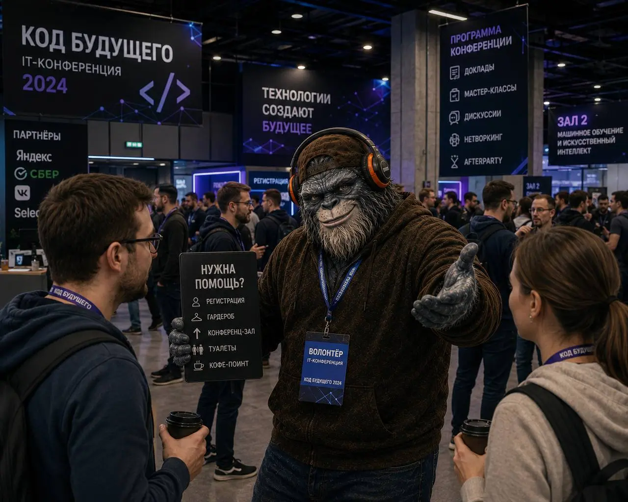 🚀 Ищем волонтёров на летние конференции Ontico!
Хотите увидеть, как создаются главные IT-события страны изнутри? Команда Ontico ищет помощников-организаторов, и это отличный шанс не только получить ун... | Сетка — социальная сеть от hh.ru