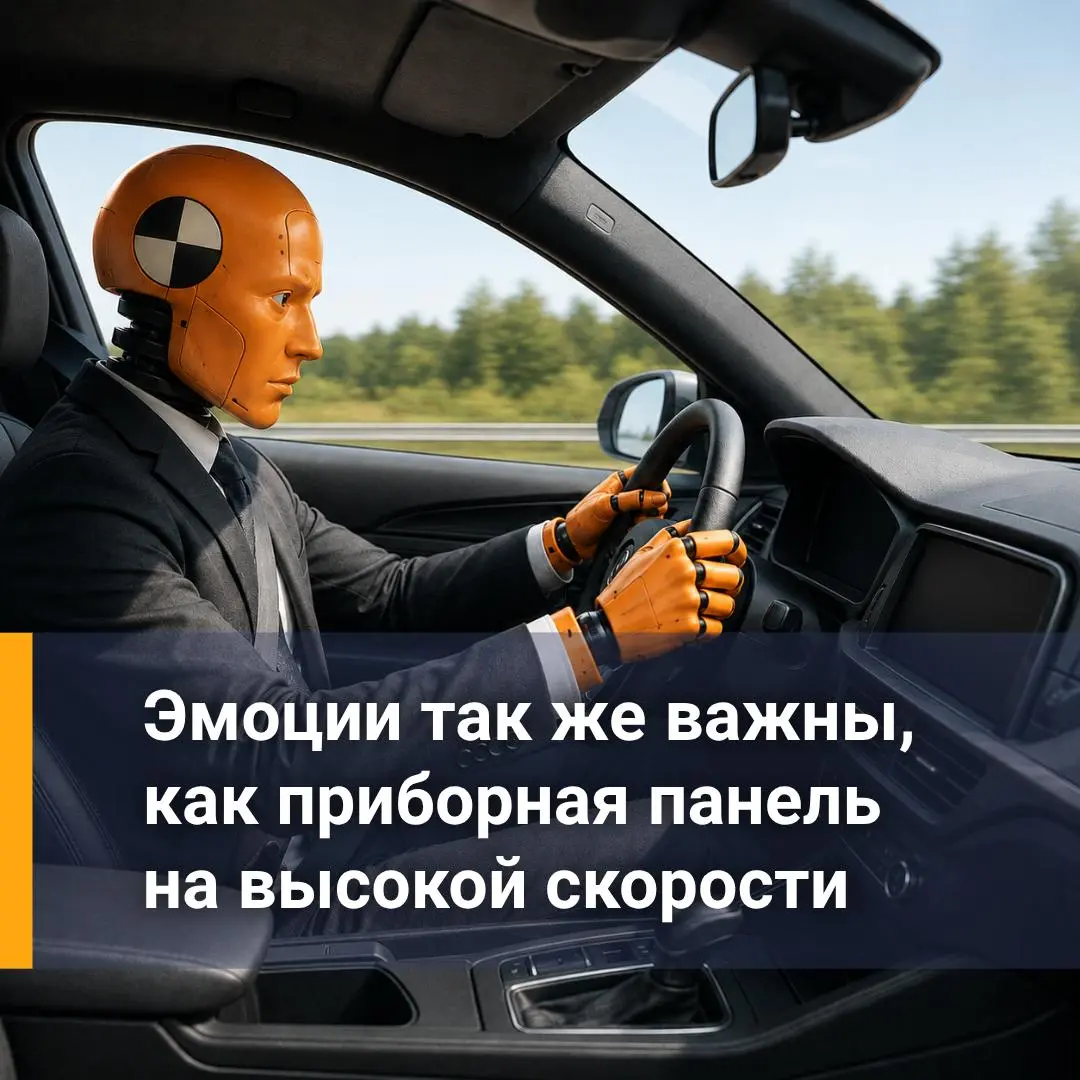 Эмоции оставьте дома, на работе нужен результат
Слишком часто встречаю подобные фразы в своей работе. Для меня это примерно так же, как ехать на высокой скорости, но с выключенной приборной панелью | Сетка — социальная сеть от hh.ru