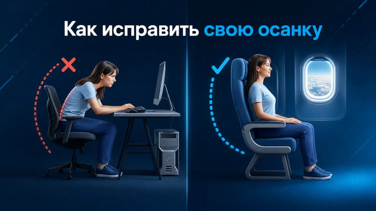 Ваша спина вредит вам больше, чем работа.
Исследование в JOEM: если сидеть часами без перерыва — выше риск стресса, тревоги и депрессии | Сетка — социальная сеть от hh.ru