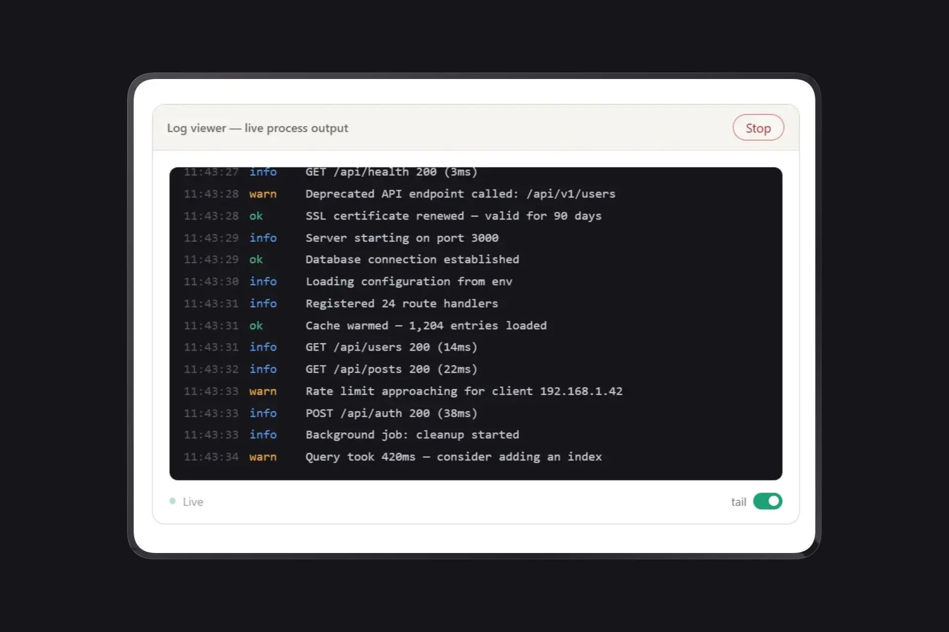 🧱 Стримящийся интерфейс должен быть стабильным, а не просто живым
Joas Pambou разбирает проблему, которая всё чаще появляется в интерфейсах с ИИ, логами, транскрибацией и любыми данными в реальном вре... | Сетка — социальная сеть от hh.ru