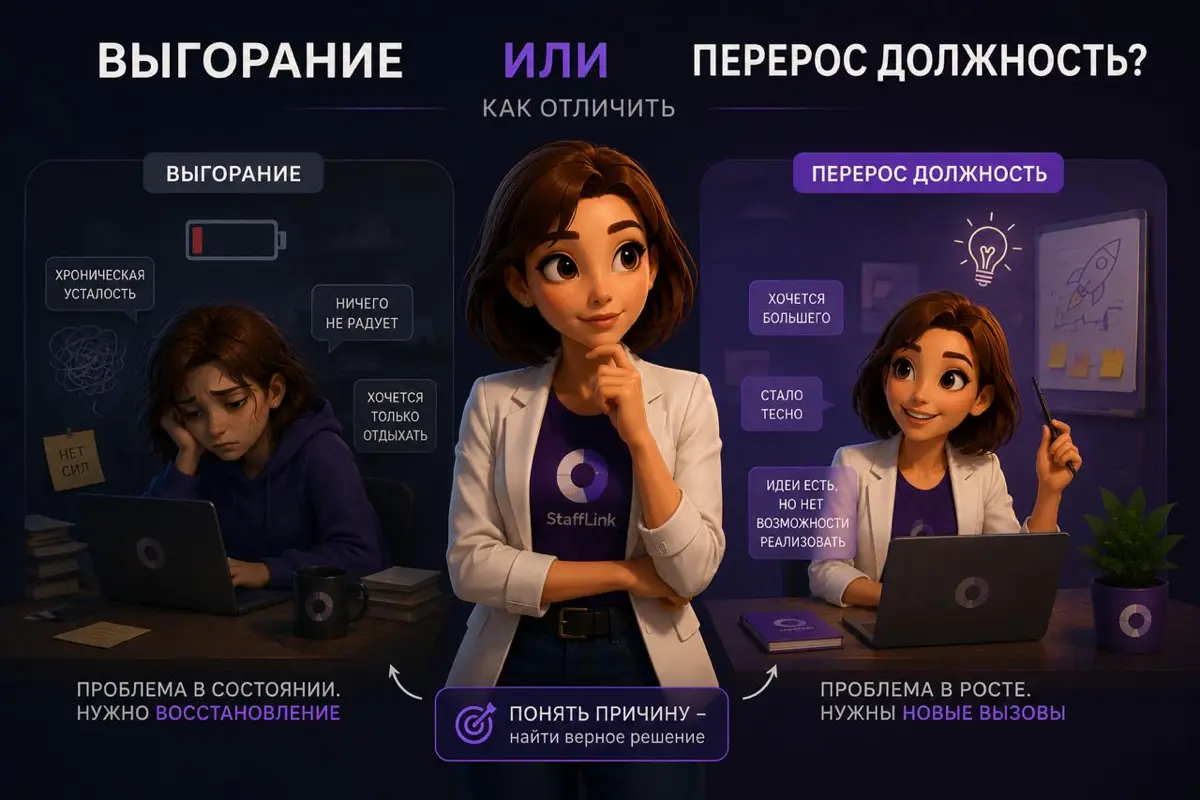 Сотрудник начал работать хуже. | Сетка — социальная сеть от hh.ru