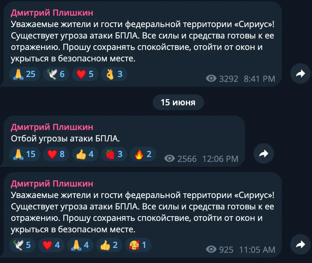 очень люблю Сириус, но каждый раз, видя эти сообщения в канале Плишкина, понимаю, что возвращаться рановато... очень уж тяжело переживать такие новости | Сетка — социальная сеть от hh.ru