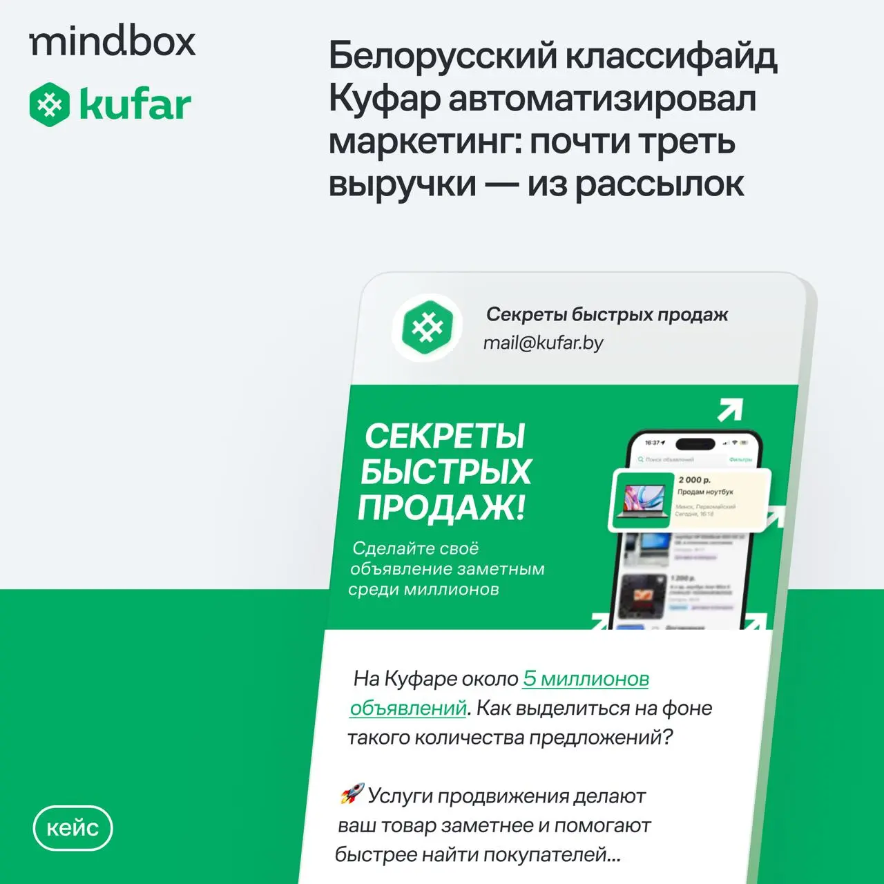 Как площадке объявлений растить выручку или привлекать покупателей к продажам
Команда Куфара знает ответы на эти вопросы | Сетка — социальная сеть от hh.ru