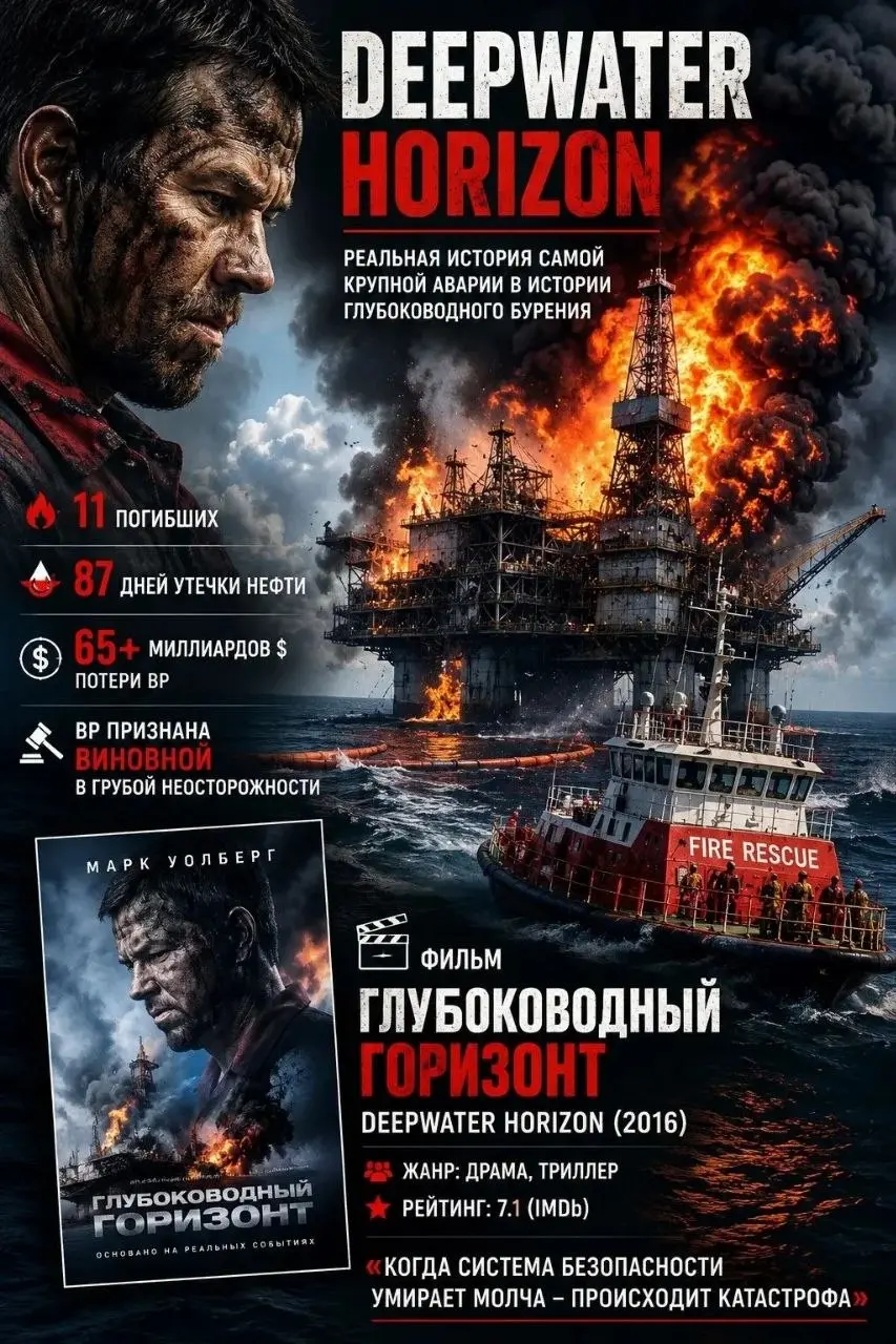 🔥 Deepwater Horizon. Как одна платформа обошлась отрасли в десятки миллиардов долларов | Сетка — социальная сеть от hh.ru