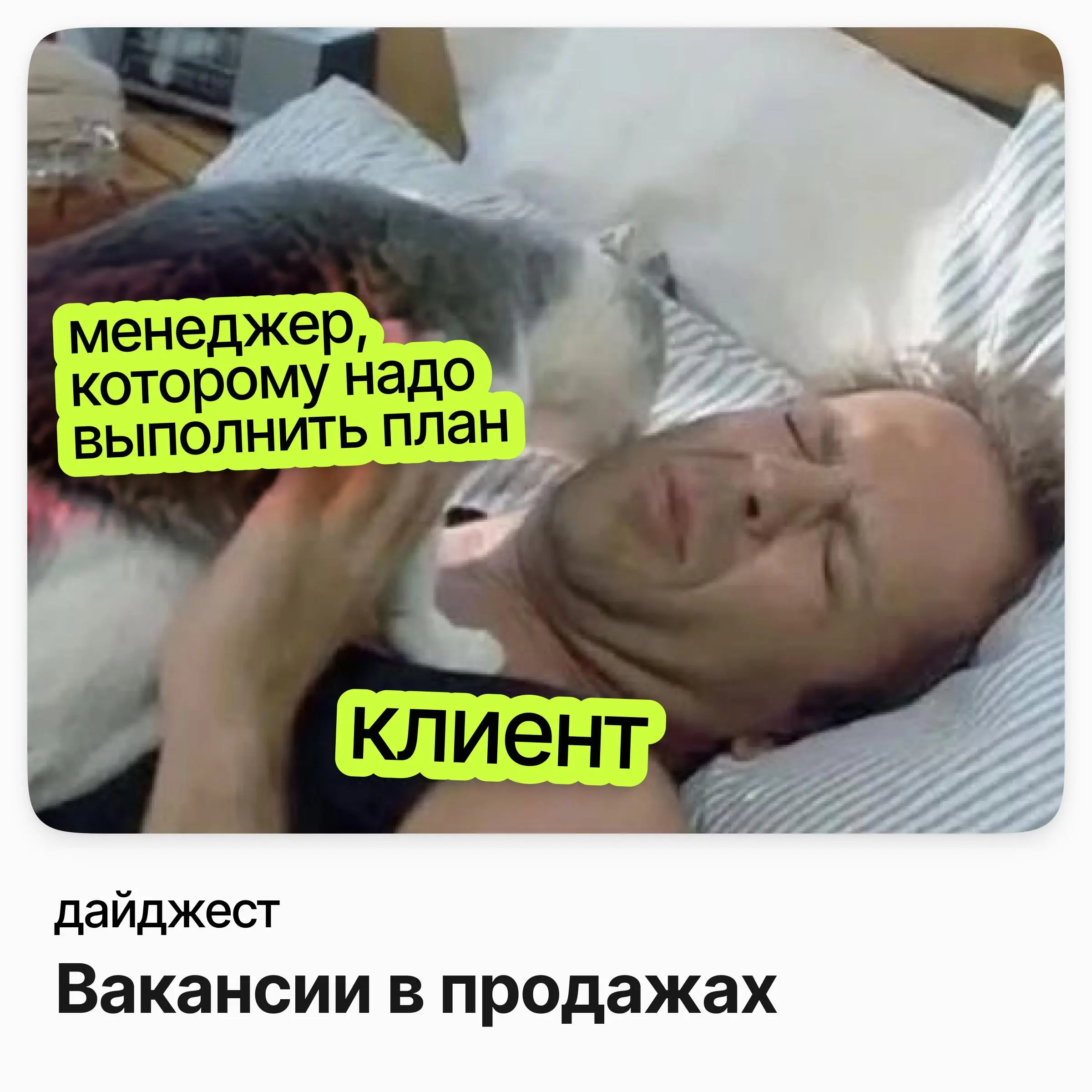 💼💼💼 Продажи: кого ищут на этой неделе
Business Development Manager / ВсеИнструменты | Сетка — социальная сеть от hh.ru