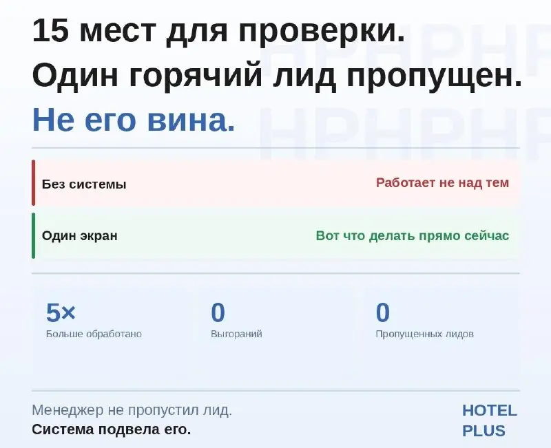 Нет приоритетов = не те задачи, выгоревшие менеджеры, потерянные лиды
Менеджер по продажам не должен сам решать, что делать дальше. Это решение уже принято. ☑️
Менеджер начинает утро | Сетка — социальная сеть от hh.ru