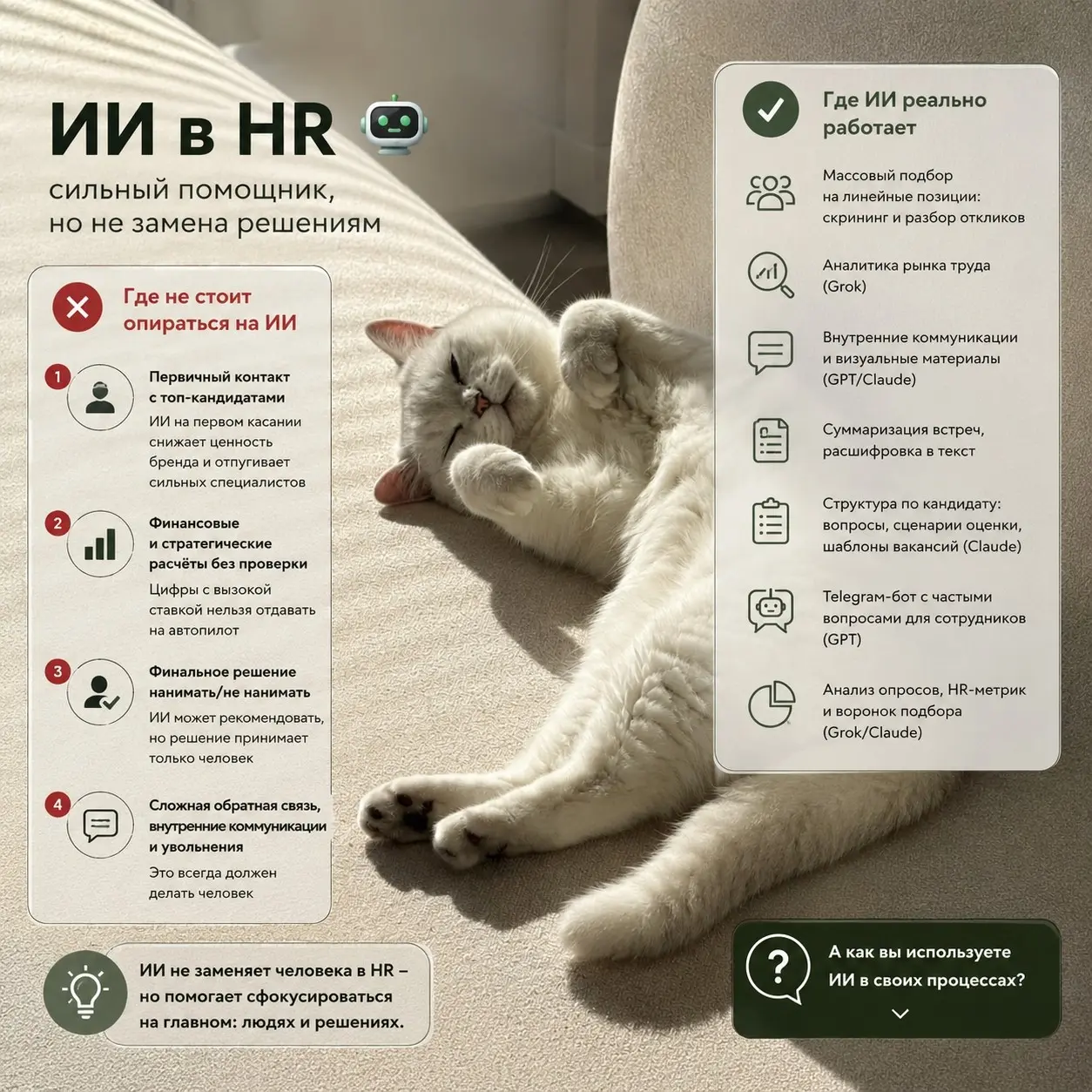 AI в HR: помощник или вредитель? | Сетка — социальная сеть от hh.ru