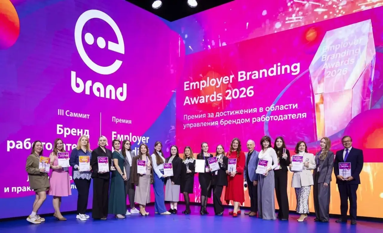 🏆 Лауреаты Премии Employer Branding Awards 2026
В рамках Саммита ведущие работодатели страны представили успешные практики привлечения, развития и удержания сотрудников, а также обсудили ключевые тенд... | Сетка — социальная сеть от hh.ru