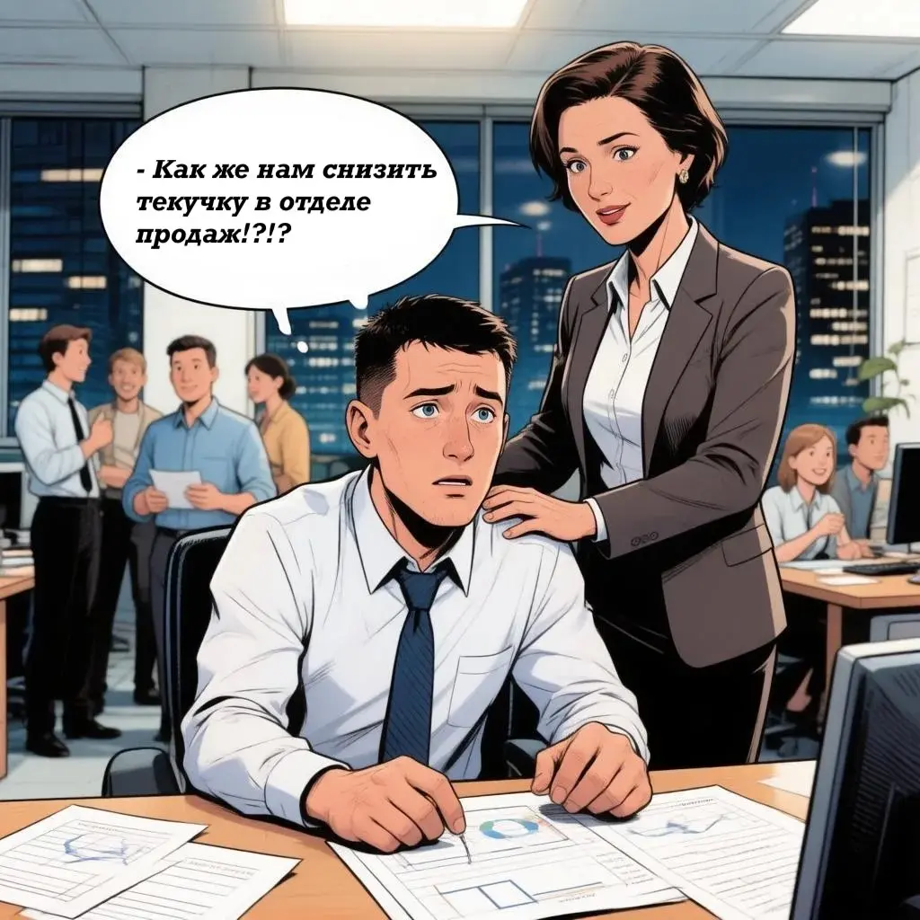 Как снизить текучесть кадров в отделе продаж | Сетка — социальная сеть от hh.ru