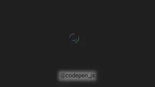 loader #01 — ожидание загрузки в виде движения линий по окружности. Реализована с помощью CSS и JS
https://codepen.io/rikhnovets/pen/xxymqJg | Сетка — социальная сеть от hh.ru