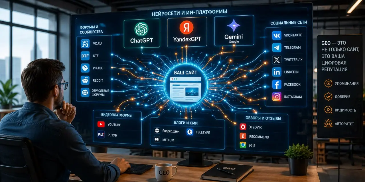Почему GEO-проект может не попасть в ответы ChatGPT даже при идеальной оптимизации сайта
За последний месяц я разобрал несколько проектов, владельцы которых были уверены: если сайт хорошо оптимизирова... | Сетка — социальная сеть от hh.ru